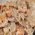 monkeyfufu's cooksnap of when they made Creamy Garlic Shrimp Toss.