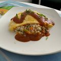 El cooksnap de valentina Urriola Toledo cuando hizo Omurice🤔 a mi manera🌰🥕🍳🍚🥓..!.