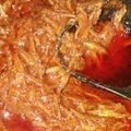 Cooksnap Tipah Tertipu semasa beliau membuat Nasi Lemak Royal & Ayam Goreng Peri Peri.