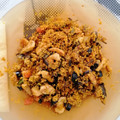 El cooksnap de merce cuando hizo Cuscús con pollo y verduras.