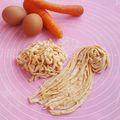Cooksnap dari Keinara FR untuk resep 686. Mie Telur Wortel Homemade (Full Tepung Terigu Pro Tinggi)