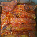 El cooksnap de Anabel Garcia Rios cuando hizo Costillas de cerdo a la BBQ.