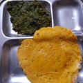 Rakhi Gupta का कुकस्नैप जब उन्होंने मक्के का पराठा (makke ka paratha recipe in Hindi) बनाया था।
