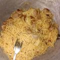 Cooksnap dari Indri Hensaputri untuk resep Spaghetti Aglio e-Olio with Shrimp Ball Sauce