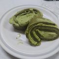 黃宗嶸 的 抹茶戚風蛋糕捲 cooksnap