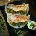 Rupa Pal's cooksnap of when they made মসলা ধোসা (Masala dosa recipe in bengali).