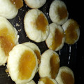 El cooksnap de Carolina ♡ cuando hizo Pepas de aceite: Dulce de batata con chocolate Rápidas y fáciles.