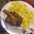 El cooksnap de ra gonzalez cuando hizo Codillo cerdo al vino tinto.