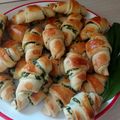 Sütő Sándorné Csabák Nikolett Cooksnap-ja, amikor elkészítette a(z) Medvehagymás kiflik receptet.