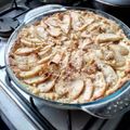 El cooksnap de Paz Camila cuando hizo Kuchen básico de manzanas.