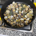 El cooksnap de maria pilar martinez garcia cuando hizo Almejas al Vino Blanco.