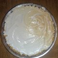 El cooksnap de Carla Alvarado cuando hizo Pie de limón con masa de galletas.