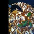 El cooksnap de Berenice Jasso cuando hizo Menudo de setas y hongos.