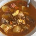 El cooksnap de Andrea Cortés Bonastre cuando hizo Lentejas rápidas con chorizo.