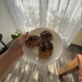 Németh Réka Cooksnap-ja, amikor elkészítette a(z) Gluténmentes, sütőporos kakaós csiga rizslisztből receptet.
