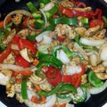 chefjboy's cooksnap of when they made Steak or Chicken Fajita.