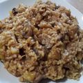 El cooksnap de Elena C cuando hizo Arroz con champis y patata en salsa rubia 😋.