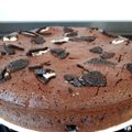 El cooksnap de Pequeña Nube ☁️ cuando hizo Brownie de chocolate y galletas oreo.