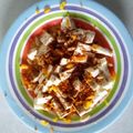 El cooksnap de Carmeta cuando hizo Requesón receta tradicional con manzana para el desayuno.
