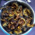 sarita kashyap का कुकस्नैप जब उन्होंने करेला भुजिया (karela bhujiya recipe in Hindi) बनाया था।