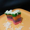 Cooksnap dari Yunitha Ummu Sayyidati untuk resep Cake Kukus Pelangi Lembut