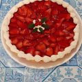 El cooksnap de Guadalupe771 cuando hizo Tarta de frutillas con crema 🍓.