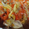 El cooksnap de Irene García Gomez cuando hizo Pollo a la chilindrón.