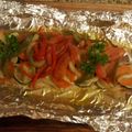 El cooksnap de Patricia Perez cuando hizo Pescado empapelado (low carb y keto).