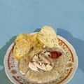 Cooksnap dari Zhahara untuk resep Bubur Ayam Beras Merah