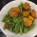 Cooksnap dari Puti Addina Mestika untuk resep Oseng2 buncis with tahu kuning ala Moppy