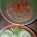 รูป Cooksnap ของ Kanokporn Prombubpa เมื่อเขาทำ เต้าเจี้ยวหลนหมูสับ