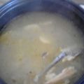 El cooksnap de Sol Espinosa cuando hizo Sopa de merluza.