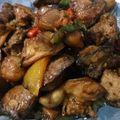 Cooksnap dari Risma Yuliandarra untuk resep Tumis hati ampela pedas manis