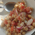 El cooksnap de Josefa cuando hizo Ensalada de garbanzos con queso de cabra.