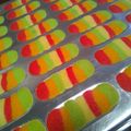 Cooksnap dari Muthia Aulia Rahma untuk resep Lidah kucing rainbow