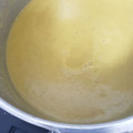 El cooksnap de Sabela Roca Castelo cuando hizo Crema de verduras con crema de soja.