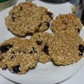 El cooksnap de Estefania Rojas cuando hizo Galletas de avena y arándanos sin harina.