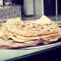 Mariam Azeem (Umme Sarim)'s cooksnap of when they made Aloo ka paratha.