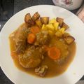 El cooksnap de Ignacio Herrero cuando hizo Solomillo de cerdo al Brandy, en olla rápida.