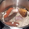 El cooksnap de Guiyermo Martinez cuando hizo Fabada asturiana.