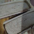 El cooksnap de Yesica Durán cuando hizo Budín integral de manzana y banana.