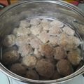 Cooksnap dari Minie Nora(MNKitchen) untuk resep Bakso Sapi Kenyal Alami