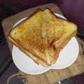 Cooksnap dari Ruth Destianty untuk resep Roti Bakar Susu Keju