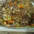 El cooksnap de Ester Llovera Thomas cuando hizo Fideos soba con verduras.