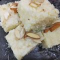 Anju Choubey's cooksnap of when they made Kalakand.