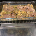 El cooksnap de Carolina Huertos Chávez cuando hizo Secreto ibérico al horno .
