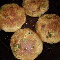 Afshan Shahnawaz's cooksnap of when they made Shami kabab.