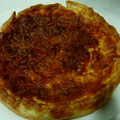El cooksnap de MaryGlory cuando hizo Quiche de salmón con puerro y cebolla.