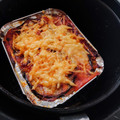 El cooksnap de Laura Molina Flox cuando hizo Moussaka Berenjena con atún en freidora de aire.