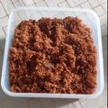 Cooksnap dari Utami Lestari untuk resep Serundeng daging gula merah tahan lama